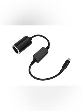 USB C to 12V Lighter Adapter for Dash Cam Power Bank GPS Car LED